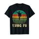 Retro Kung Fu Kämpfer Kampfsport - Vintage Kung Fu T-Shirt