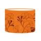 Abat-jour Lampadaire Iris Mandarine D: 45 x H: 25