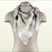 Gucci Accessories | Gucci Linen Diamonds/Horsebit Scarf | Color: Gray/White | Size: Os