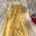 Lilly Pulitzer Dresses | Lilly Pulitzer Yellow Dress Size 2 | Color: White/Yellow | Size: 2