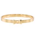 Kate Spade Jewelry | Kate Spade Gold Lock It In Bangle Bracelet | Color: Gold | Size: Os