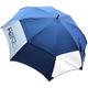 Sun Mountain H2NO Vision Golf Umbrella - 68 Inch Dual Canopy, Double Vision Window, Windproof, Waterproof, Automatic Opening, Navy