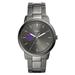 Men's Fossil Kansas State Wildcats The Minimalist Three-Hand Smoke Watch