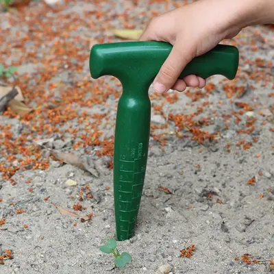 Perforateur de trous en plastique jardinage plantation de fleurs désherbage outil de creusement