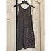 Madewell Dresses | Madewell Stripped Tank Dress | Color: Black/Gold | Size: S