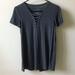 American Eagle Outfitters Tops | American Eagle Soft & Sexy Tee | Color: Gray | Size: Xxs