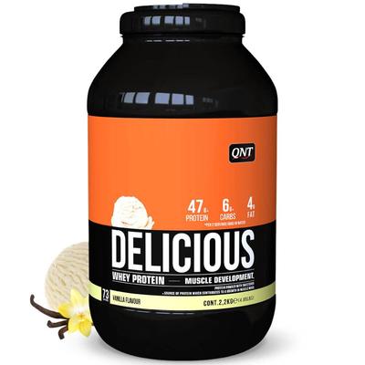 QNT Delicious Whey Protein Powder Vanilla Cream 2,2 kg Pulver Image