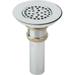 Elkay Type 304 Stainless Steel Drain Fitting with Perforated 3" Grid