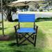 Set of 2 Folding Chair Wooden Director Chair Canvas Folding Chair Folding Chair