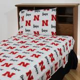 Nebraska Cornhuskers 100% Cotton Bed Sheet Set