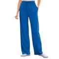 Plus Size Women's Sport Knit Straight Leg Pant by Woman Within in Bright Cobalt (Size 6X)