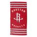 Rockets Stripes Beach Towel by NBA in Multi