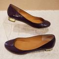 J. Crew Shoes | J Crew Harper Purple Patent Leather Flats | Color: Purple | Size: 8