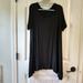 Brandy Melville Dresses | Brandy Melville High-Low Tshirt Dress | Color: Black/Gray | Size: One Size