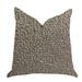 Plutus Moondust Radiance Luxury Decorative Throw Pillow in Gold Leaf