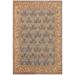 Antique Lavastone Low-Pile Priscila Lt. Blue/Tan Wool Rug - 8'11'' x 11'9'' - 8'11'' x 11'9''