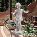 Design Toscano Hillary In Heels Garden Girl Statue