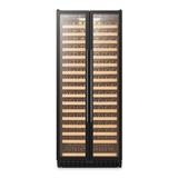 LanboPro Single Zone Wine Cooler Glass French-Door 289 Bottle