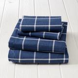Great Bay Home Extra Soft 100% Turkish Cotton Flannel Printed Bed Sheet Set