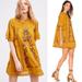 Free People Dresses | Free People Perfectly Victorian Dress In Yellow | Color: Yellow | Size: Xs