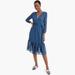 J. Crew Dresses | Jcrew Point Sur Faux Wrap Dress | Color: Blue/Green | Size: 00