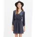 Madewell Dresses | Grey Silk Faux Wrap Dress By Madewell | Color: Gray | Size: 2