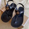 Michael Kors Shoes | Ladies Thong Sandals | Color: Black | Size: 10