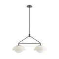 Arteriors Home Arteriors Glaze 32 Inch 2 Light Linear Suspension Light - DA49001