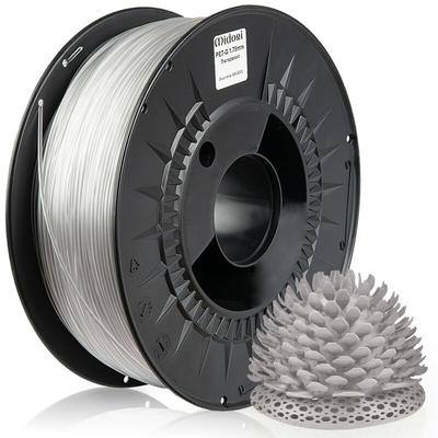 3D Drucker 1,75mm petg Filament 1kg Spule Rolle Premium Transparent - Transparent - Midori