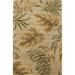 Domani Camila Sand Botanical Hand-tufted Wool Area Rug