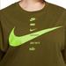 Nike Tops | Brand New Nike Plus Size Swoosh Logo Tshirt | Color: Green/Yellow | Size: 2x