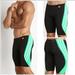 Adidas Swim | Black & Green Adidas Solid Splice Jammer, 34 Nwt | Color: Black/Green | Size: 34