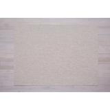 White 26 x 0.15 in Area Rug - Chilewich Easy Care Boucle Floor Mat Microfiber | 26 W x 0.15 D in | Wayfair 200707-033