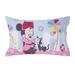 Disney Minnie Mouse 2 Piece Toddler Bedding Set Polyester in Gray/Indigo | Wayfair 3375396R