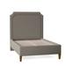 Braxton Culler Copper Low File Standard Bed Upholstered in Gray | 69 H x 82 W x 88 D in | Wayfair 810-026K/0863-84/HAVANA