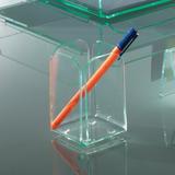 Lorell Acrylic Desktop Pen Holder Plastic | 4.75 H x 2.75 W x 2.75 D in | Wayfair LLR80656