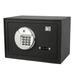 Ultimate Safe® Ultimate Safe 0.5 Cu Ft Biometric Fingerprint Home Office Safe Box & Triple Blade Lock, in Black/Gray | 8 H x 12 W x 8 D in | Wayfair