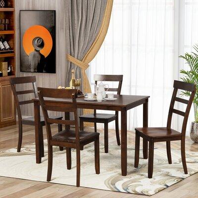 Kitchen Dining Table Set Wood, Wayfair Com Dining Table And Chairs