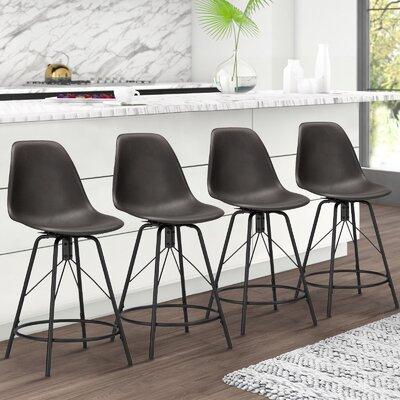 Swivel Counter Bar Stool Plastic, What Size Bar Stool For Counter Height
