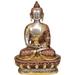 Bungalow Rose Buddha In The Dhyana Mudra Metal in Brown/Gray | 7.5 H x 4.5 W x 2.5 D in | Wayfair 3642C6404DAE4418A5427F92A54A60C5