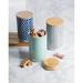 Ebern Designs 0.75 qts. Pet Treat Jar Ceramic in Blue | 6.5 H x 4 W x 4 D in | Wayfair A3FE9A2194874D9E8B7779FF53385665