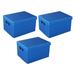 Latitude Run® Plastic Cube or Bin Set Plastic in Blue | 16 H x 12 W x 11 D in | Wayfair BC8007686CAB434E885F54217FD4C7A1