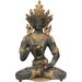 Bungalow Rose Tibetan Buddhist Deity Vajrasattva Metal in Black | 8.5 H x 6 W x 3.5 D in | Wayfair A121E7452F1E43ADA3B43B0F6F3C8147