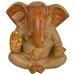 Bungalow Rose Blessing Lord Ganesha Metal in Yellow | 4 H x 3.3 W x 2.2 D in | Wayfair BD94207C0A1747A78717CEBC909CF91F