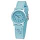 JACQUES FAREL Eco Children's Watch Girls Watch with Textile Strap Made of Organic Cotton Analogue Quartz Light Blue Dolphin ORG 6665, blue, Strap.