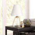 Makenna Clear Glass Mini Table Lamp - Hudson & Canal ML0918