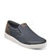 Nunn Bush Kore City Walk Canvas Moc Toe Slip-On - Mens 11.5 Blue Slip On Medium