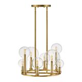 Hinkley Lighting Alchemy 24 Inch 8 Light Chandelier - 30526LCB