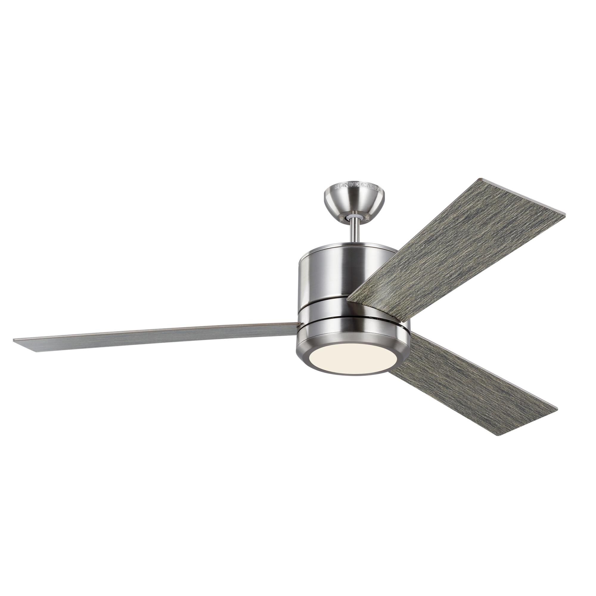 Generation Lighting Vision Max 56 Inch Ceiling Fan with Light Kit - 3VNMR56BSLGD-V1
