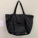 J. Crew Bags | J.Crew Leather Tote Bag | Color: Black | Size: 19x12.5